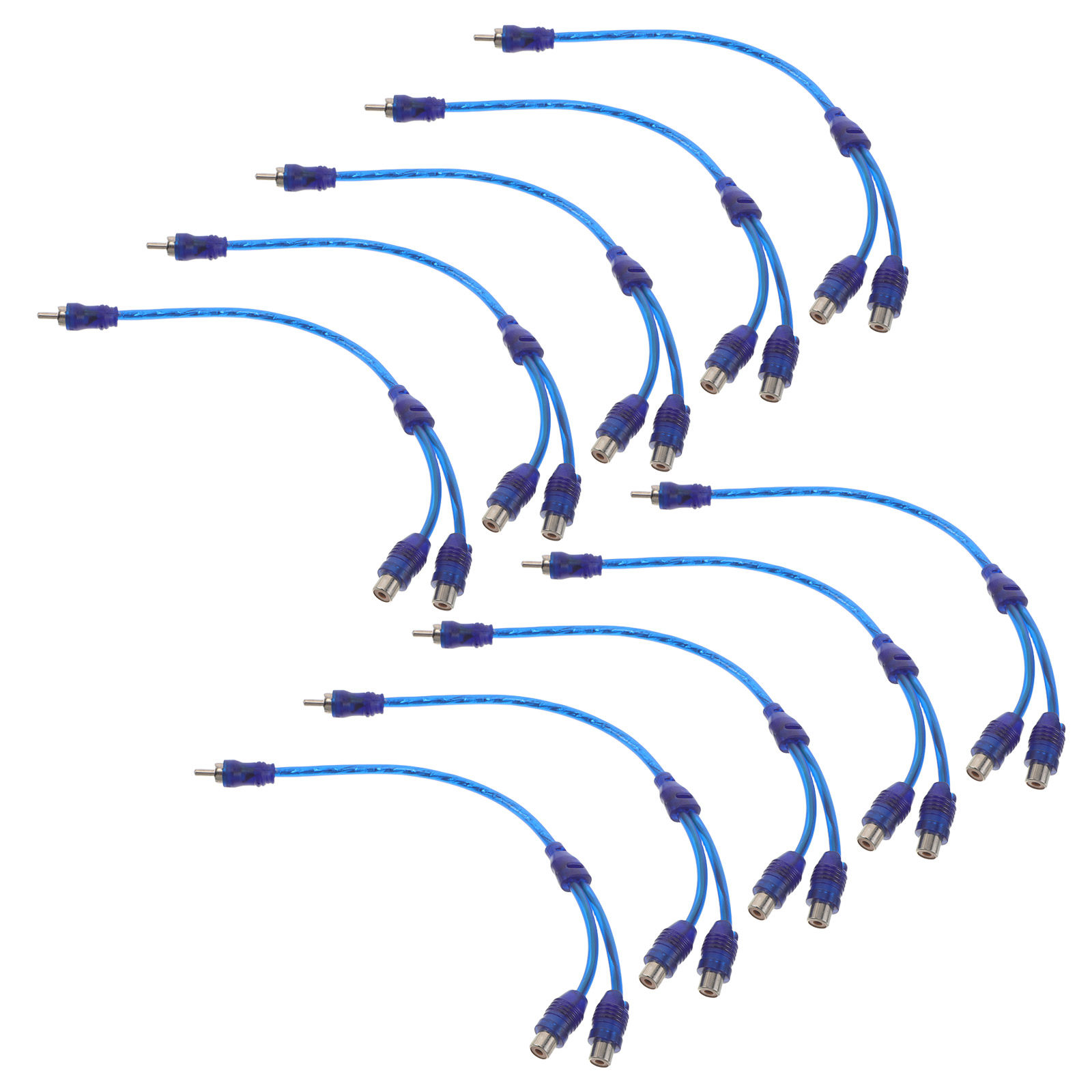 Cabo Divisor RCA Y de 10 Peças - Audio Splitter Y avaliação e preço