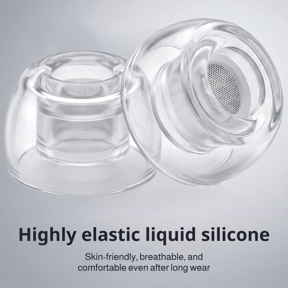 1/2/3 Pares de Pontas de Silic - Silicone Ear Tip Replacement avaliação e preço